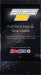 Mobile Screenshot of fullmetalhero.com